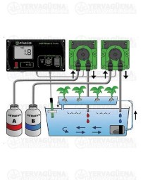 MC745 Controlador Dosificador Nutrientes A + B