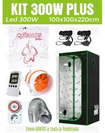 KIT ARMARIO 100X100X220 LED COSMOS 300W