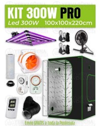 KIT ARMARIO 100X100X220 LED LUMATEK ATTIS 300W PRO 