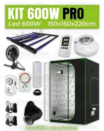 KIT ARMARIO 150X150X220 LED LUMATEK ATTIS 600W PRO 