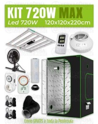 KIT ARMARIO 120X120X220 LAZERLITE COMPLETE 720W