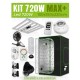 KIT ARMARIO 120X120X220 LAZERLITE COMPLETE 720W+